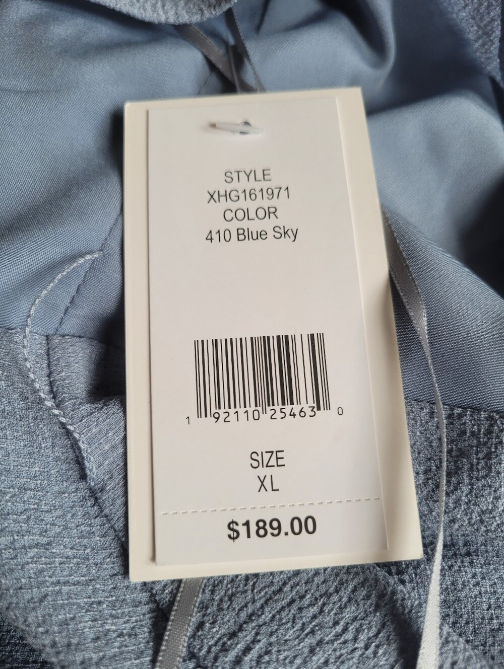 Halston Heritage Dusty Blue Wrap Midi Dress with Side Tie - Picture 7 of 9